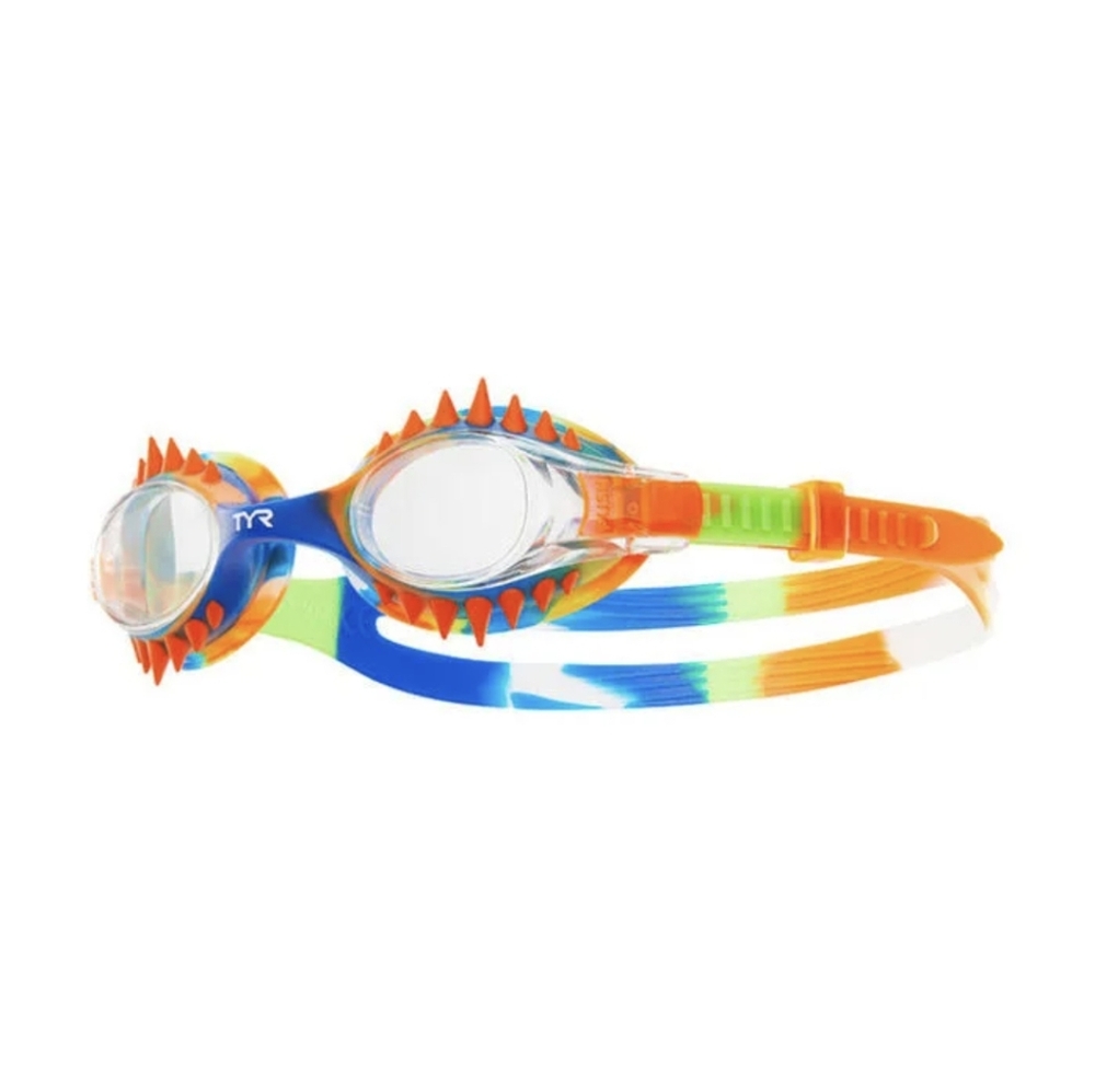 TYR Swimple Tie‐Dye Spikes Kids Goggles